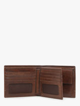 Chequehouder Met Kaarthouder Leder Maverick Bruin rough gear MAVRG005-vue-porte